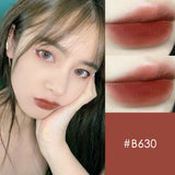 Daimunpu Chestnut Lipstick Lip Glaze Net Red Velvet Matte Six Color Lipstick Lovely Student