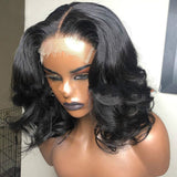 Front lace big wave wig