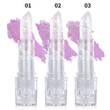 3-color Temperature-changing Lipstick Sequins Anti-chapping Long-lasting Moisturizing