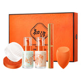 Five Piece Light Fog Makeup Set