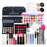 Make Up Sets Eyeshadow Lipstick Eyebrow Concealer Powder Brush Complete Makeup Kit For Women Female Beginner Student Full Set