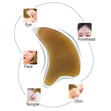 Natural Buffalo Horn Scraping Board Handmade Gua Sha Massage Tool for Face Eye Body Detoxification SPA Beauty And Skin Care Tool