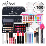 Make Up Sets Eyeshadow Lipstick Eyebrow Concealer Powder Brush Complete Makeup Kit For Women Female Beginner Student Full Set