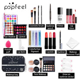 Make Up Sets Eyeshadow Lipstick Eyebrow Concealer Powder Brush Complete Makeup Kit For Women Female Beginner Student Full Set