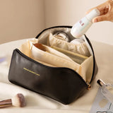 Pillow Bag Toiletries Organizer Waterproof Female Plaid Storage Make up PU Cases Outdoor Makeup Bag Women Cosmetic Bag