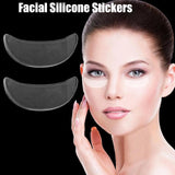 Reusable Silicone Patches Anti Rimpel Pads Silicone Wrinkle Removal Sticker Face Forehead Neck Eye Sticker Skin Care Patch