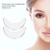 Reusable Silicone Patches Anti Rimpel Pads Silicone Wrinkle Removal Sticker Face Forehead Neck Eye Sticker Skin Care Patch