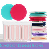 12/7pcs powder puff gigante makeup sponge  for makeup tools beauty tools make up accessories cushion with sponge