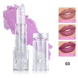 3-color Temperature-changing Lipstick Sequins Anti-chapping Long-lasting Moisturizing