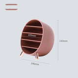 Lipstick Holder Make-up Organizer Cosmetic Storage Box Eye Shadow Lip Enamel Large Capacity Desktop Storage Rack For Home